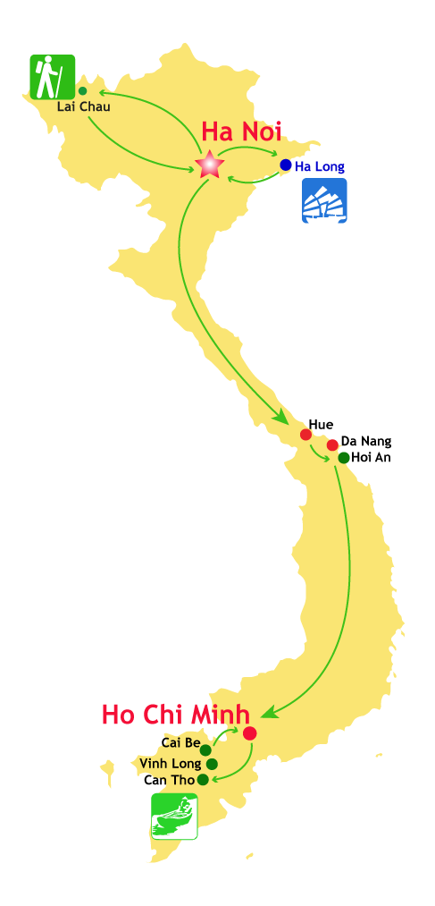 Randonnées a Lai Chau & Sapa 17 jours