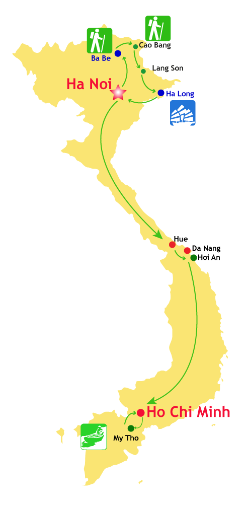 Randonnées à Cao Bang 14 jours